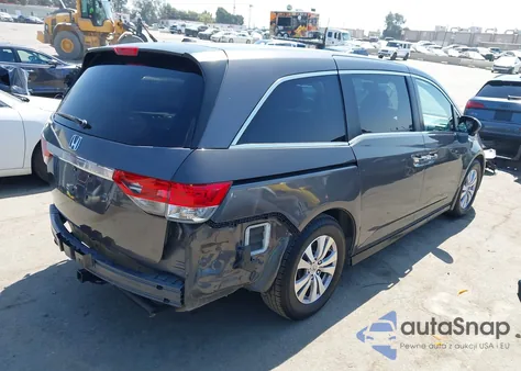 2014 Honda Odyssey Ex-L из США, поврежденный, VIN 5FNRL5H63EB012561